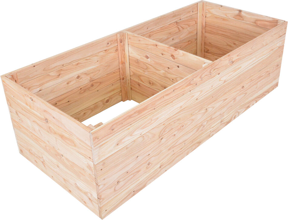 Záhon vyvýšený ROJA PREMIUM, MODŘÍN 160x70x50cm dřevěný