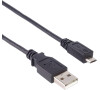 Kabel PremiumCord USB 2.0 - micro USB 2.0. M/M 2m, černý