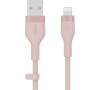 Belkin Lightning kabel, 2m, růžový - Flex (CAA008bt2MPK)