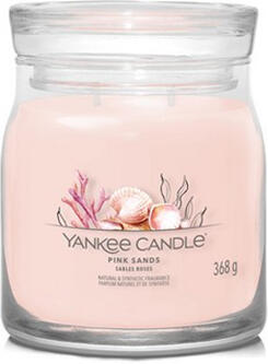 Yankee Candle Pink Sands signature svíčka střední 368 g