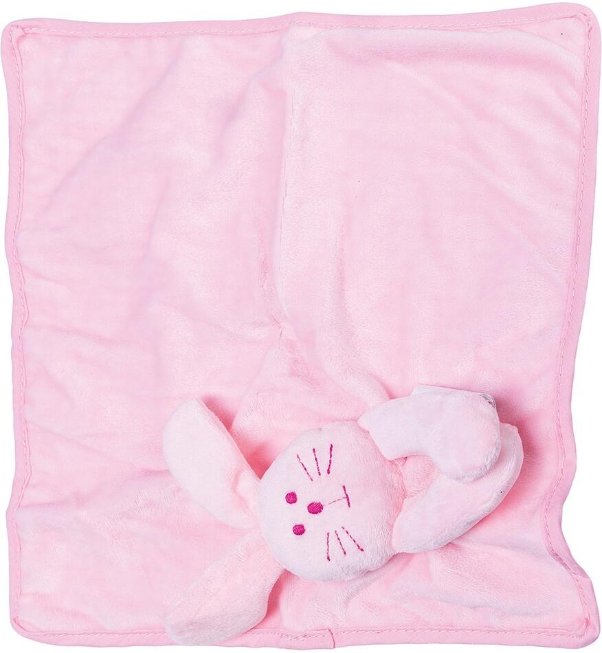 Karlie Mazlící dečka pro štěňata Vzor králíček Růžová 32cm