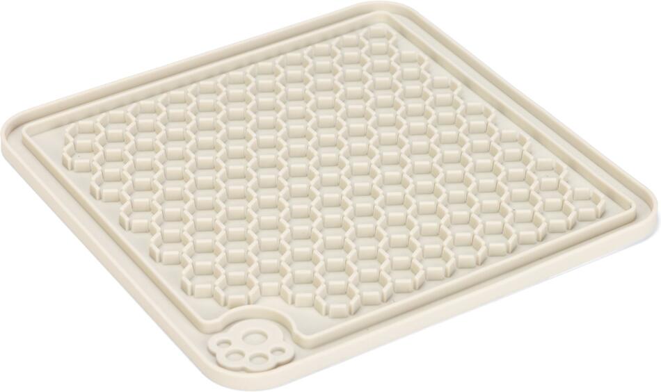 Beeztees Gumová lízací podložka Šedá 20cm