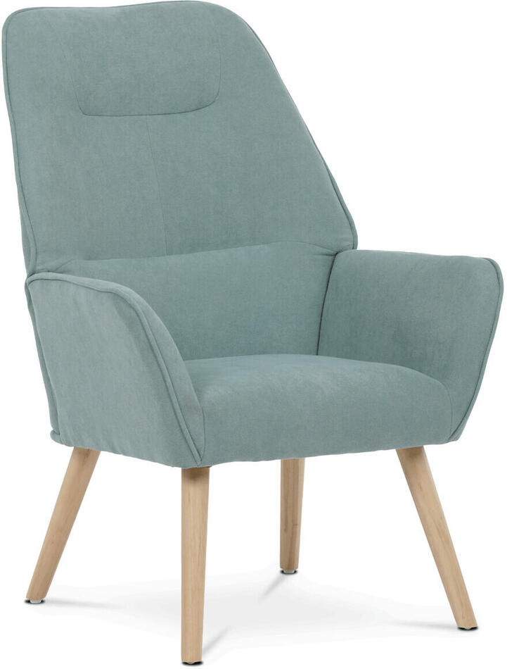 Relaxační křeslo, modrá, látka, AK-312 BLUE2 Autronic