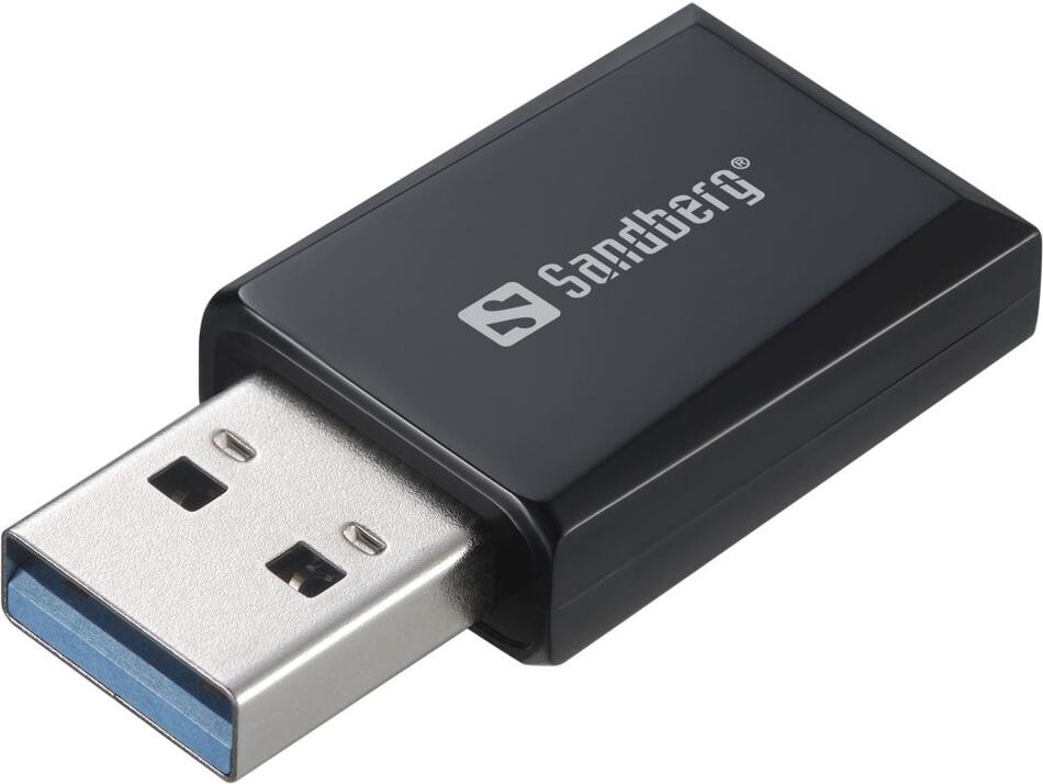 Sandberg Mini Wifi Dongle 1300 Mbit/s, černá (134-41)