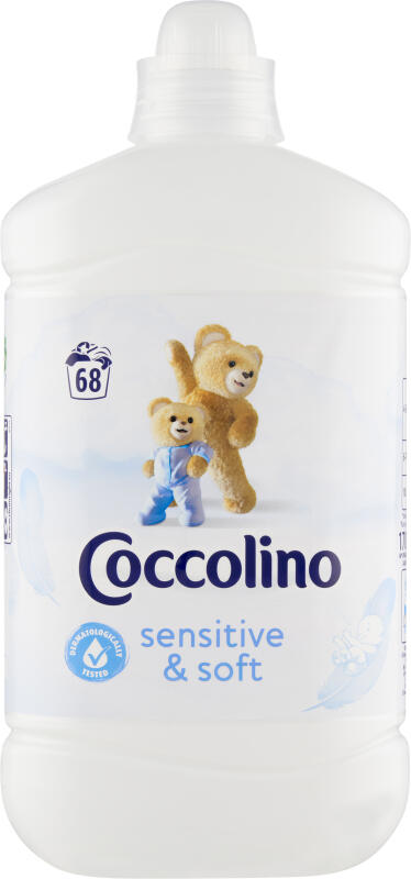 Coccolino aviváž pro miminka White Sensitive 68 praní, 1,7 l