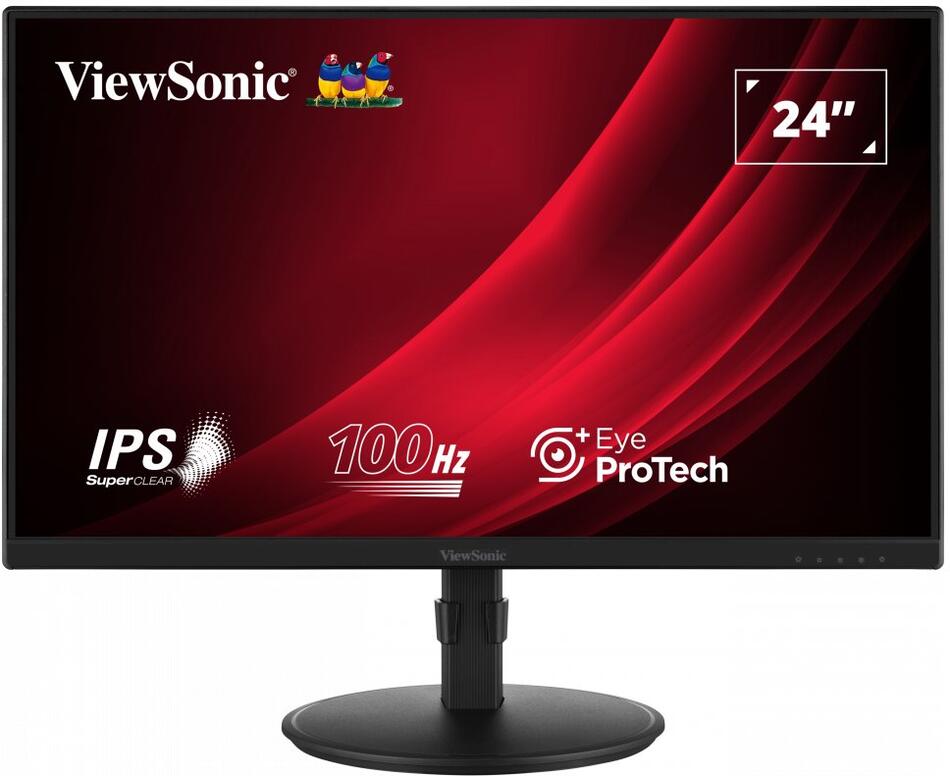 ViewSonic VG2408A / 24"/ IPS/ 16:9/ 1920x1080/ 5ms/ 250cd/m2/ DP/ HDMI/ VGA/2+1 USB/ PIVOT