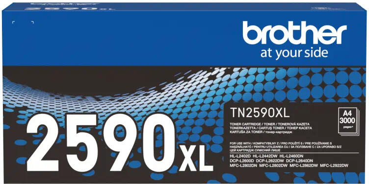 Brother TN-2590XL Black (3000 str.) (TN2590XL)