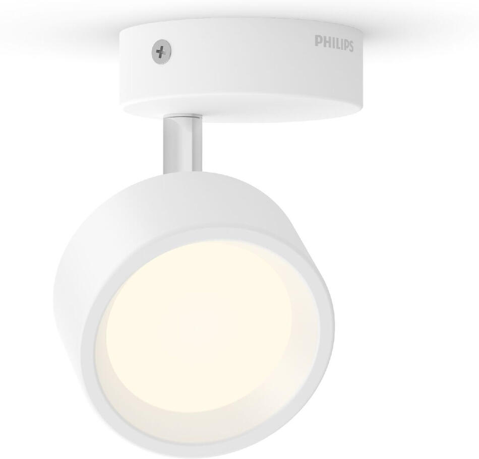Bracia bodové svítidlo LED 5,5W 550lm 2700K IP20, bílé Philips