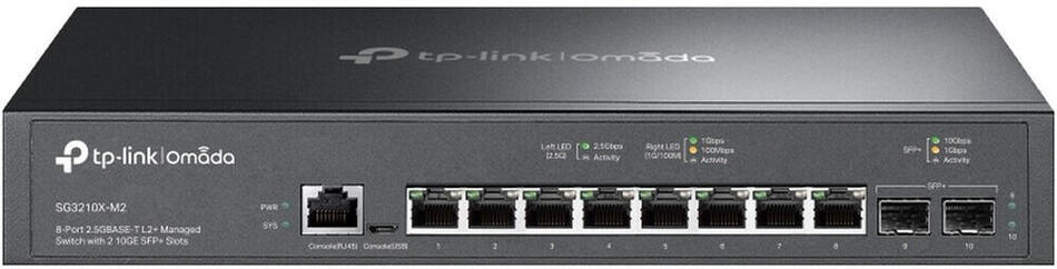 TP-Link SG3210X-M2 8x2.5G L2+ 2xSFP+ man.switch
