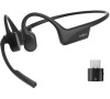 Shokz OpenComm2 UC typ C, Bluetooth sluchátka před uši s mikrofonem, černá (C110-AC-BK-EN)