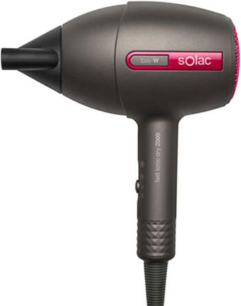 Fén na vlasy Solac, SH7087, Fast Ionic Dry, 2 rychlosti a teploty, lehký1 400 / 2 000 W