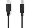 USB kabel NEDIS CCGB60100BK50