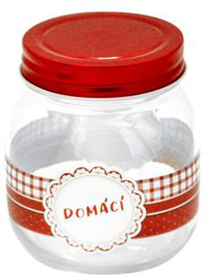 Zavařovací sklenice s víčkem TORO 380ml domácí