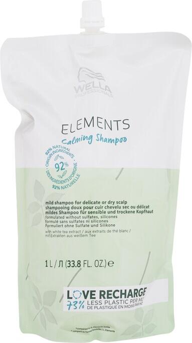 Šampon Wella Professionals Elements Calming Shampoo, 1000 ml