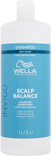 Šampon Wella Professionals Invigo Scalp Balance Oily Scalp Shampoo, 1000 ml