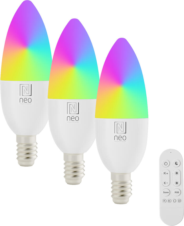 Smart LED žárovka IMMAX NEO LITE sada 3 ks