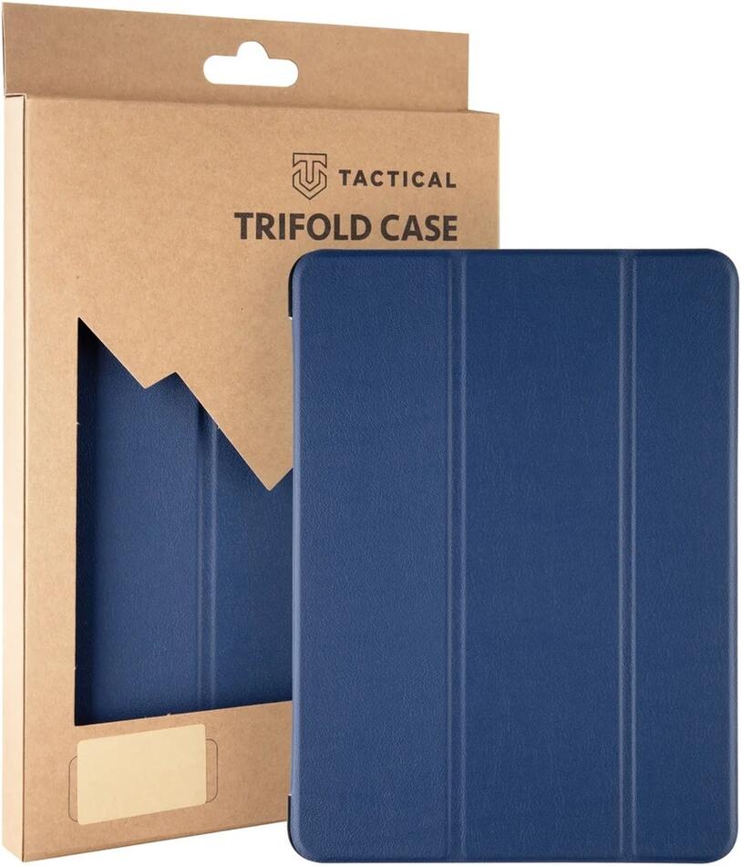 Tactical Book Tri Fold Pouzdro pro Samsung Galaxy TAB A9 8.7" Blue