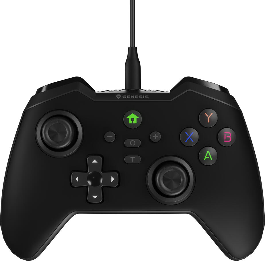 Drátový gamepad GENESIS MANGAN 300, pro PC/Switch/Mobil, černý (NJG-2103)