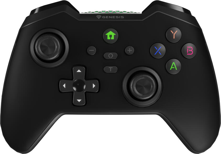 Bezdrátový gamepad GENESIS MANGAN 400 pro PC/Switch/Mobil, černý (NJG-2100)