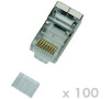 DATACOM Plug STP CAT6 8p8c- RJ45 drát (100ks) (4135)