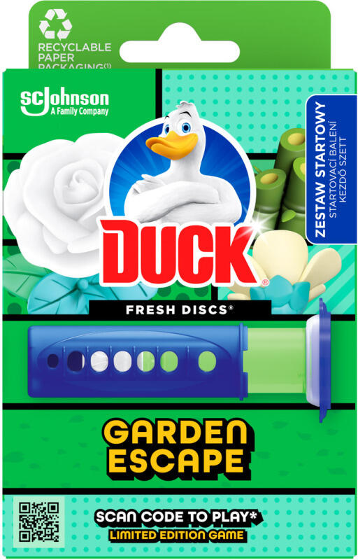 Duck WC blok Fresh Discs Fruitopia, 36 ml