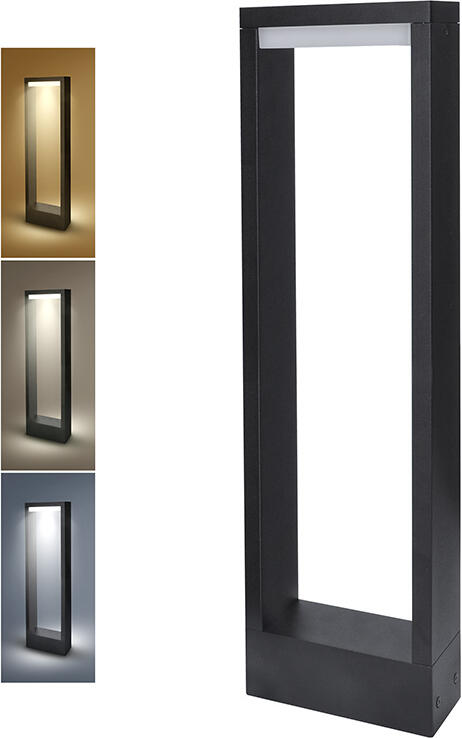 Solight LED venkovní sloupek Ragusa 500, 7W, 450lm, 3 CCT