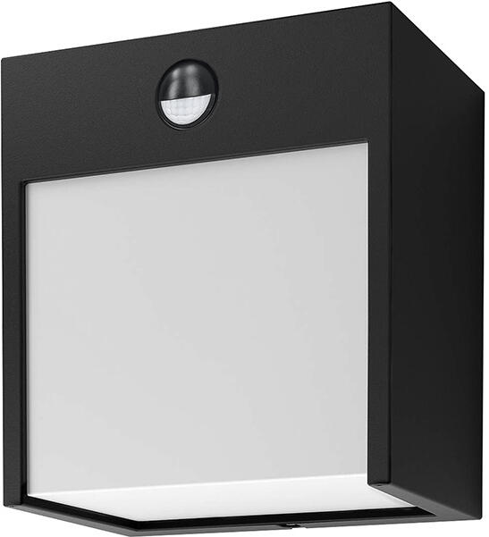 Solight LED venkovní nástěnné osvětlení Terni, 12W, 560lm, 3000K, PIR sensor