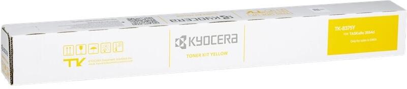 Kyocera toner TK-8375Y yellow na 20 000 A4 stran, pro TASKalfa 3554ci