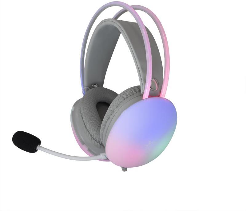 Sluchátka White Shark GH-2342 FIREFLY, pro PC, PS4/PS5,Xbox, Mac, bílá