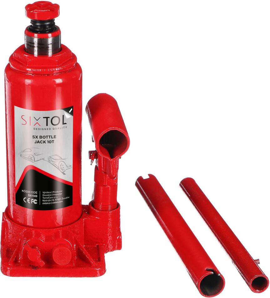 Hydraulický zvedák panenka SX BOTTLE JACK 10T SIXTOL