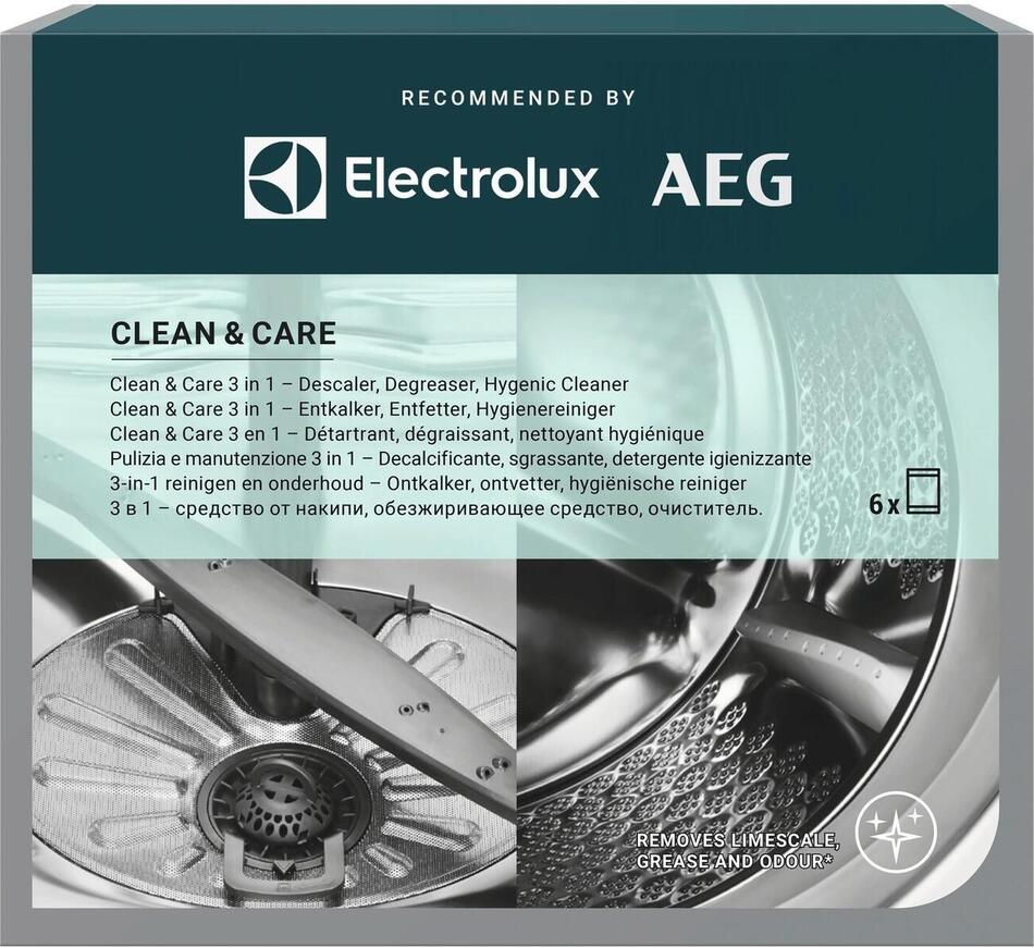 Čistící přípravek pro pračky a myčky Electrolux M2GCP601 6ks