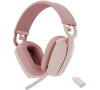 Logitech Zone Vibe Wireless MS bluetooth headset - ROSE - EMEA (981-001176)