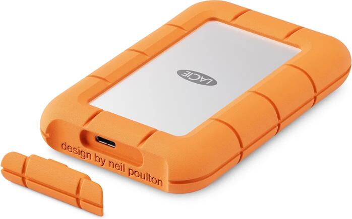 Seagate laCie Rugged / 4TB / SSD / Externí / 2.5" / M.2 NVMe/Oranžová/2R (STMF4000400)