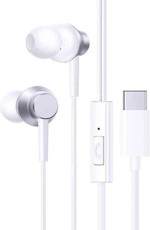 Sluchátka s mikrofonem Baseus Encok CZ11 USB-C bílá