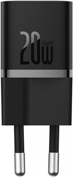 Nabíječka do sítě Baseus GaN5 Mini 20W, 1xUSB-C černá