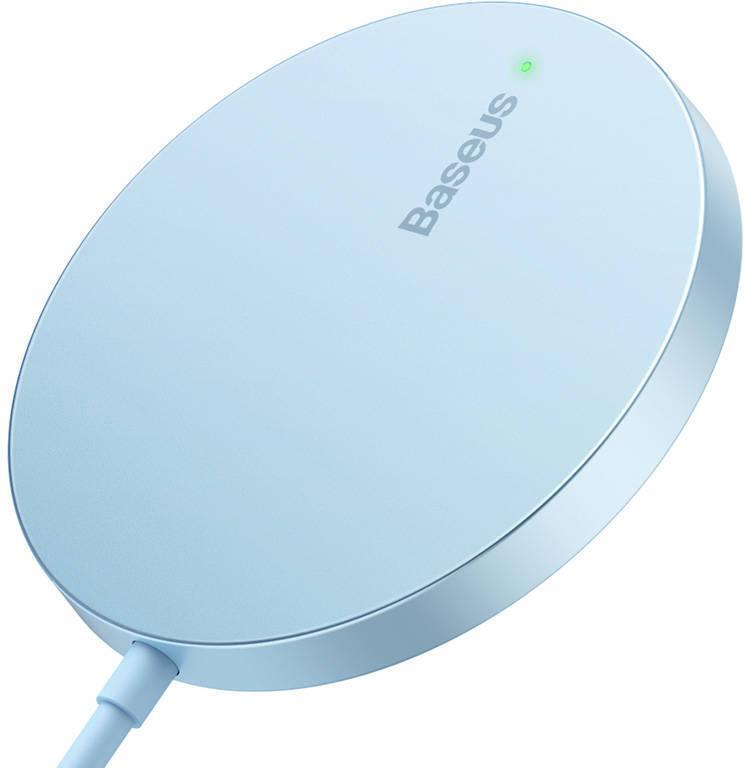 Bezdrátová nabíječka Baseus Simple Mini3 15W modrá