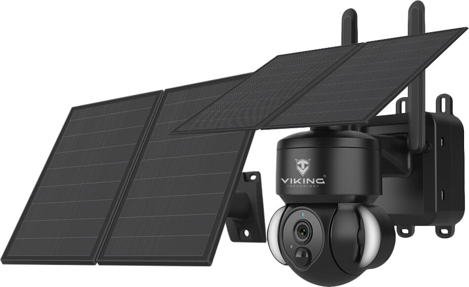 Solární HD kamera Viking HDs02 4G (VHDS02B), černá