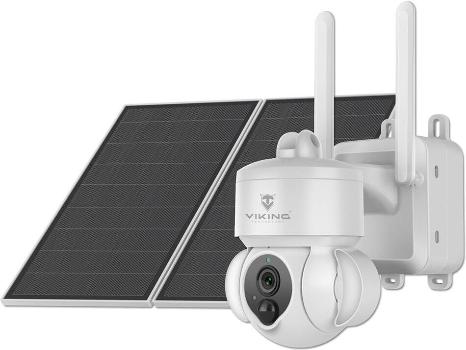 Viking solární HD kamera HDs03 4G, bílá (VHDS03W)