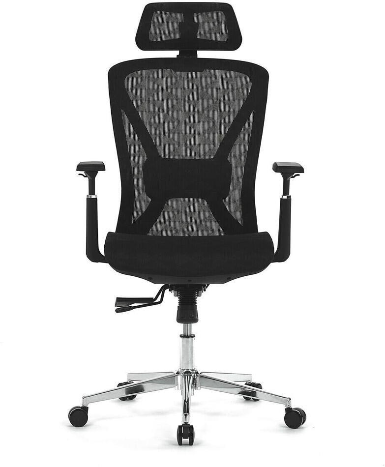 Kancelářská židle, synchronní mechanismus, černá síťovina, KA-S258 BK Autronic
