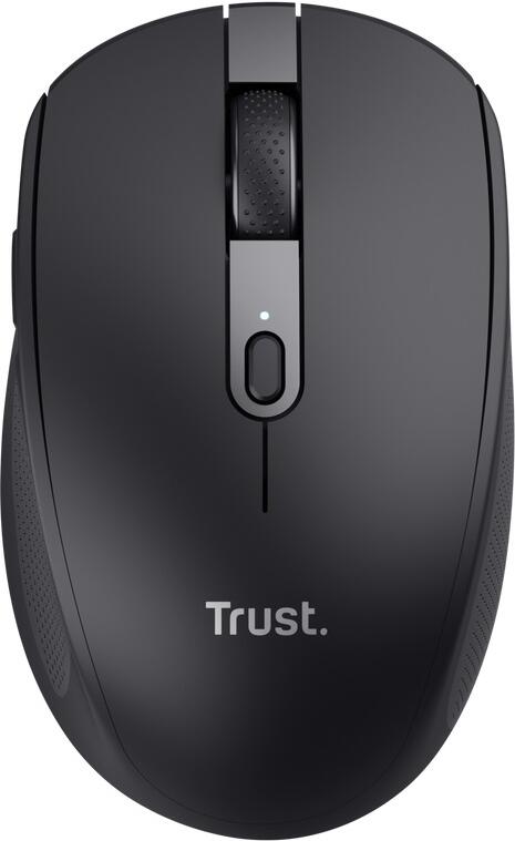 Trust Ozaa/Kancelářská/Optická/Pro praváky/3 200 DPI/USB+BT/Černá (24819)