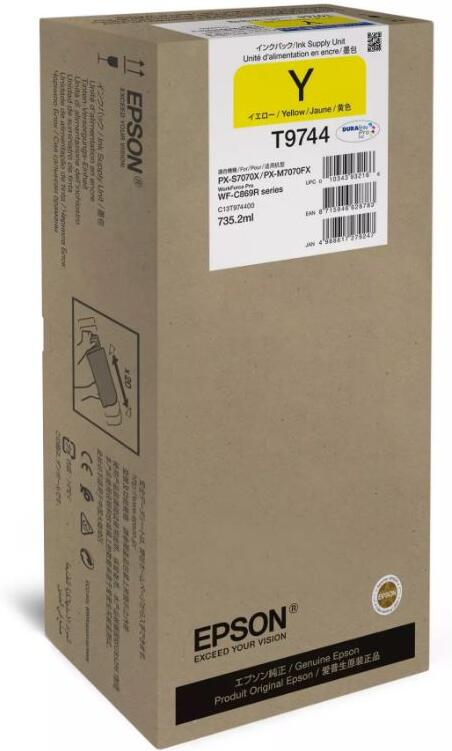 Epson WorkForce Pro WF-C869R Yellow XXL Ink (C13T97440N)