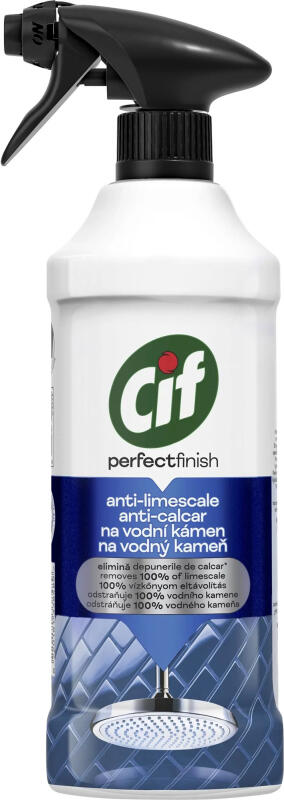 Cif Perfect Finish na vodní kámen čisticí sprej, 435 ml