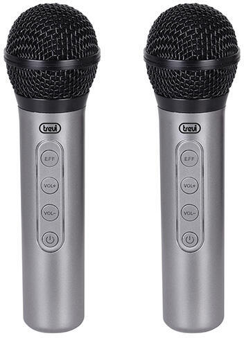 Bezdrátový mikrofon Trevi EM 415R 2,4GHz, 2ks