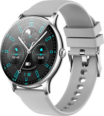 Chytré hodinky Trevi T-FIT 230, stříbrné