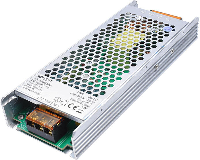 Solight LED napájecí zdroj, 230V - 12V, 17A, 200W, IP20