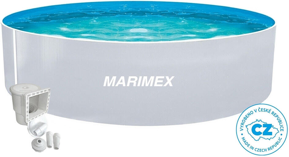 Bazén Marimex Orlando 3,66x0,91 m s příslušenstvím, bílý