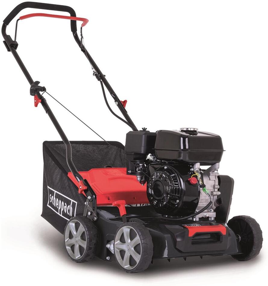 Scheppach SC 55 P, vertikutátor 40 cm s benzínovým motorem 2v1