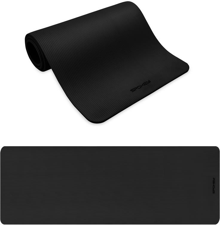 Spokey SOFTMAT Podložka na cvičení, 183 x 61 x 1,5 cm, černá