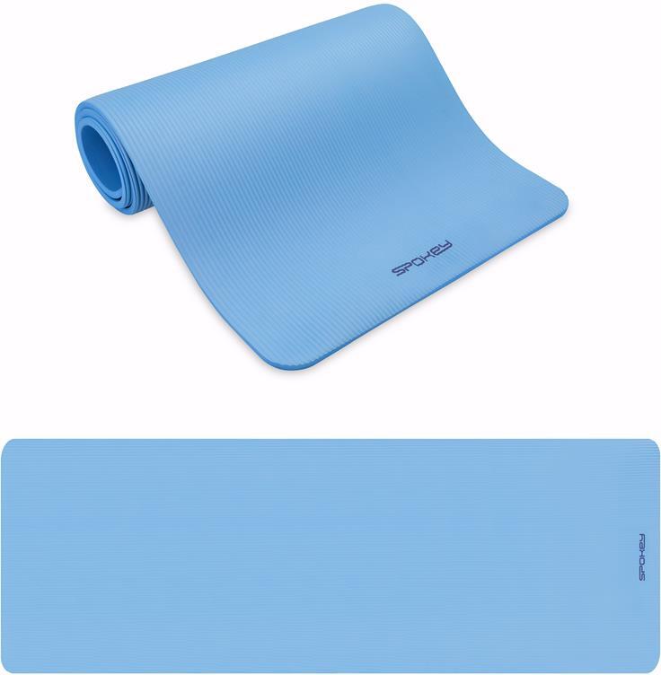 Spokey SOFTMAT Podložka na cvičení, 183 x 61 x 1 cm, modrá