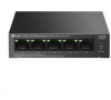TP-Link LiteWave switch LS105LP (5x100Mb/s, 4xPoE, 41W, fanless)